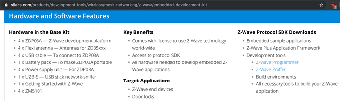 Z سخت افزار و ویژگی های نرم افزاری موج